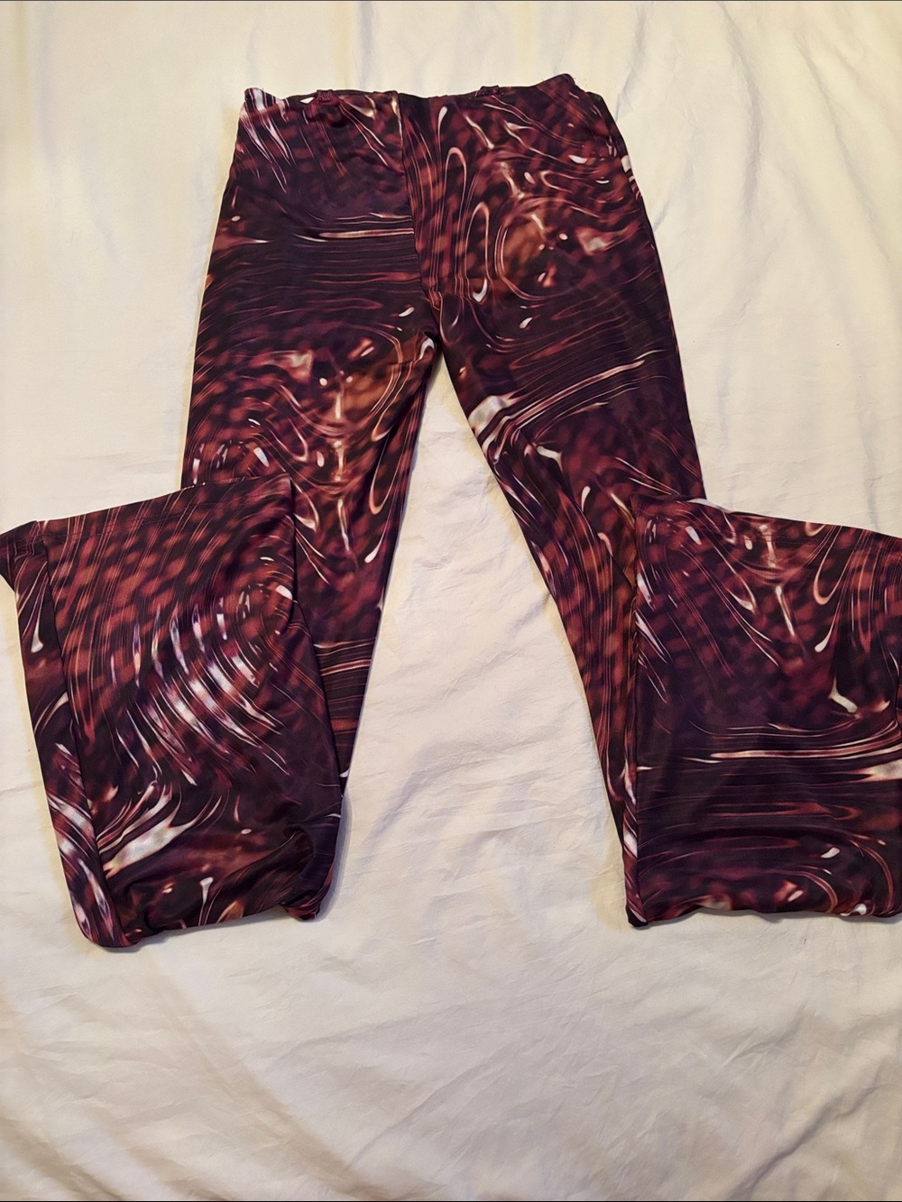 Outcast Pattern Flare Pants
